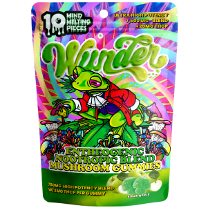 Wunder Hi Potency Mushroom + THC-P Gummies