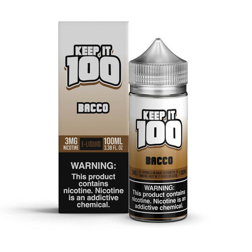 Keep It 100 Bacco eJuice - Cheap eJuice