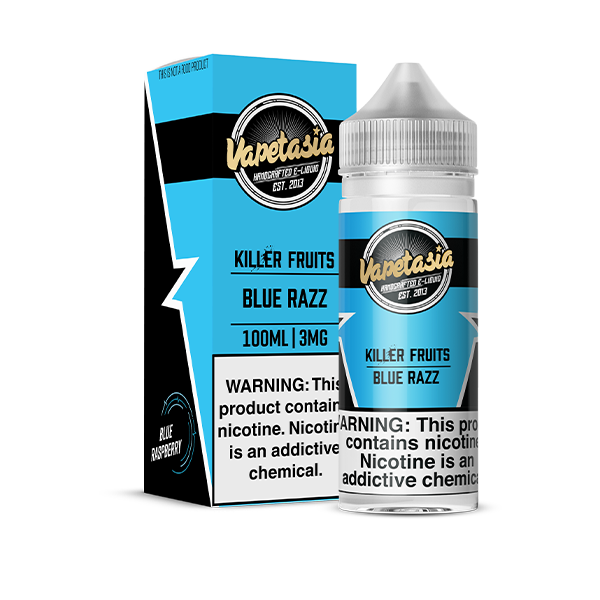Vapetasia Killer Fruits Blue Razz eJuice
