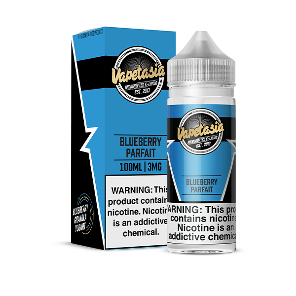 Vapetasia Blueberry Parfait eJuice