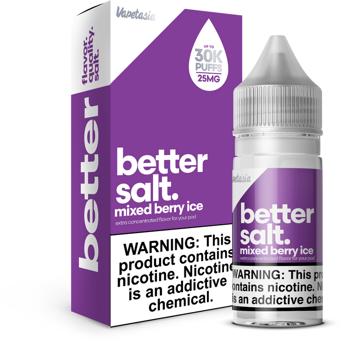better salt mixed berry ice eJuice