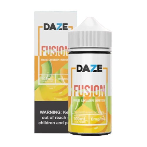 7 Daze - Fusion Series - Banana Cantaloupe Honeydew Ejuice | Cheap eJuice