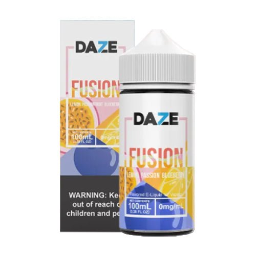 7 Daze - Fusion Series - Lemon Passionfruit Blueberry Ejuice | Cheap eJuice