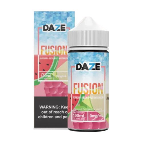 7 Daze - Fusion Series - Raspberry Green Apple Watermelon ICED Ejuice | Cheap eJuice