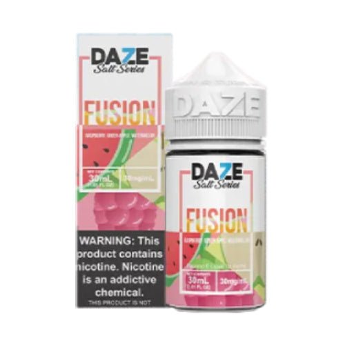 7 Daze Salts - Fusion Series - Raspberry Green Apple Watermelon Ejuice | Cheap eJuice