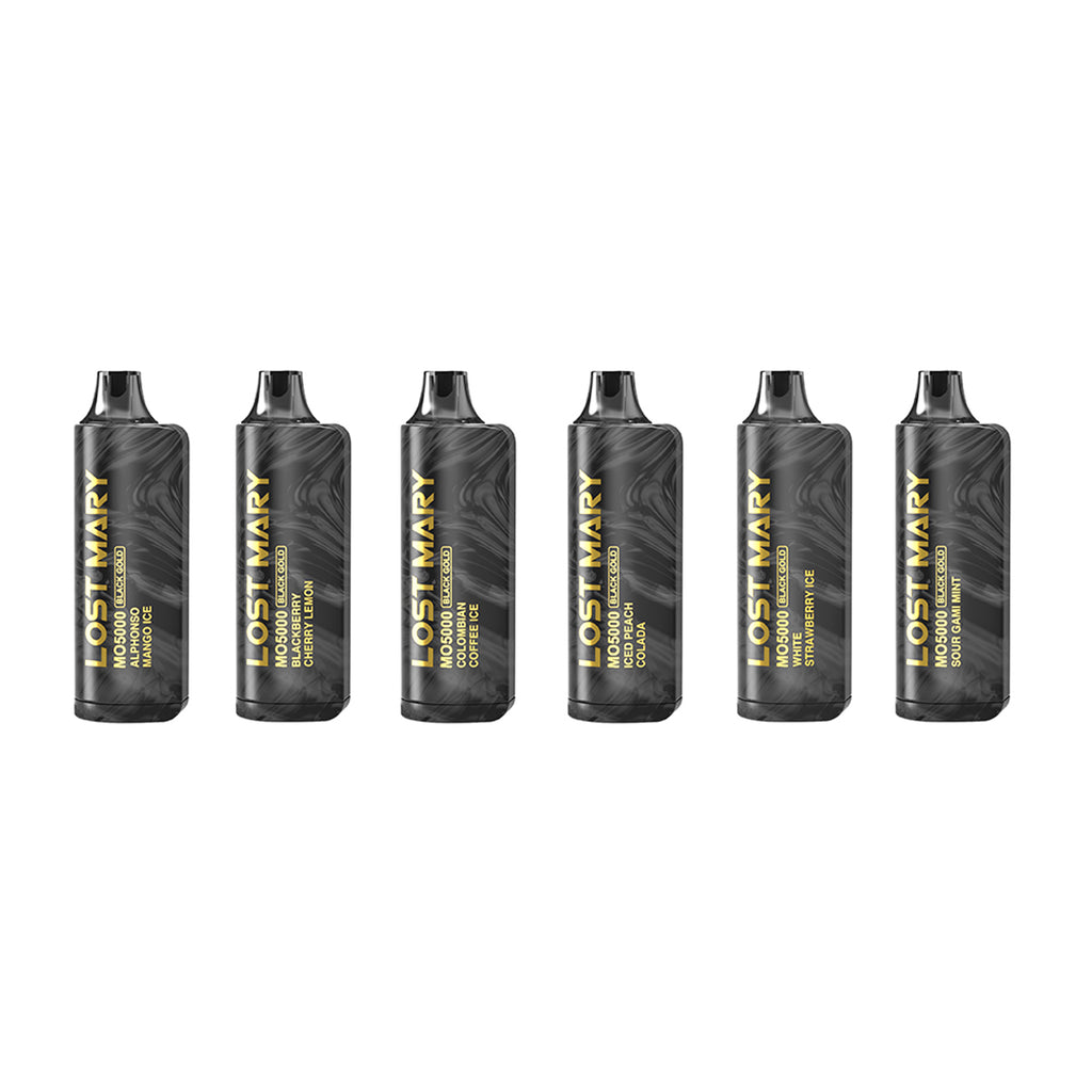 Lost Mary MO5000 Black Gold Edition Disposable — Cheap eJuice