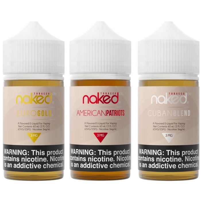 Naked 100 Tobacco 3 Bottle Bundle
