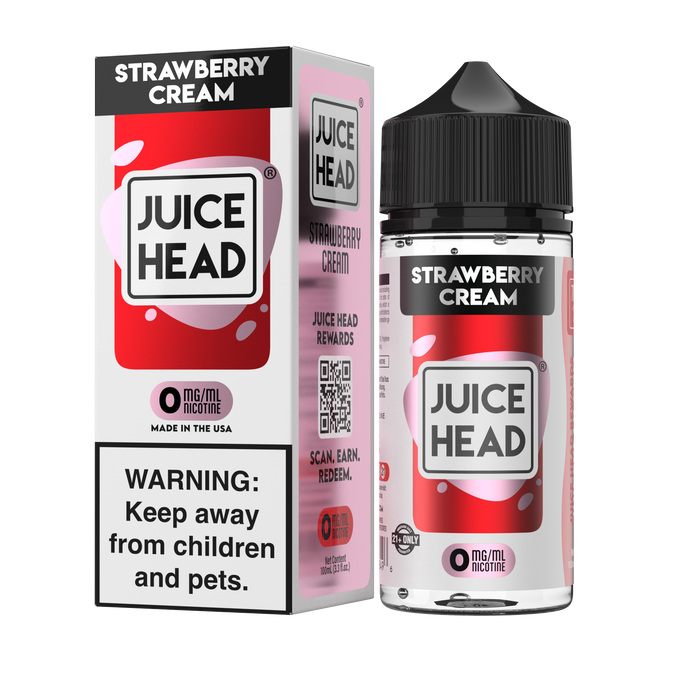 Juice Head Desserts Strawberry Cream eJuice