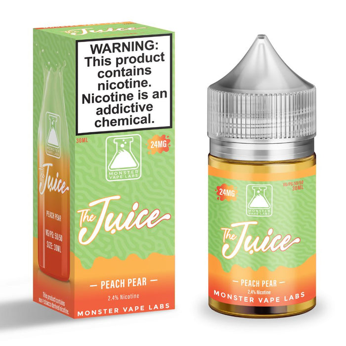 The Juice Salt Peach Pear eJuice
