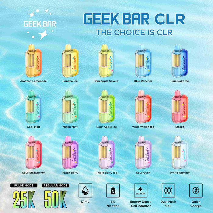 Geek Bar CLR 50K Disposable