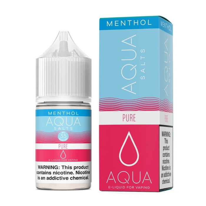 Aqua Salts Pure Menthol eJuice - Cheap eJuice