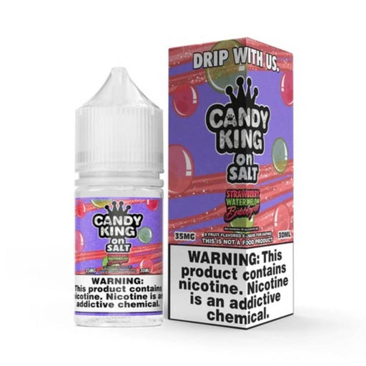 Candy King on Salt Strawberry Watermelon Bubblegum - Cheap eJuice