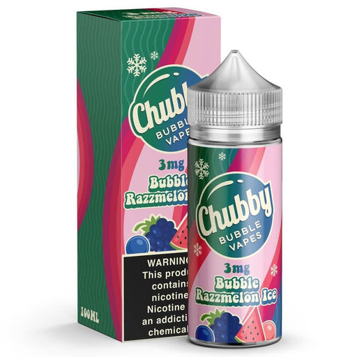 Chubby Bubble Razzmelon Ice eJuice - Cheap eJuice