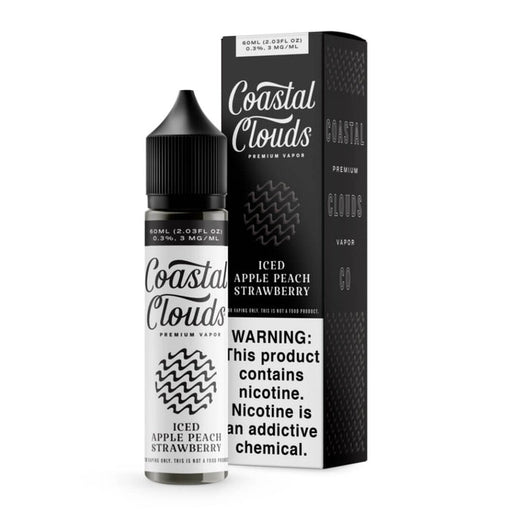 Coastal Clouds Iced Apple Peach Strawberry eJuice - Cheap eJuice