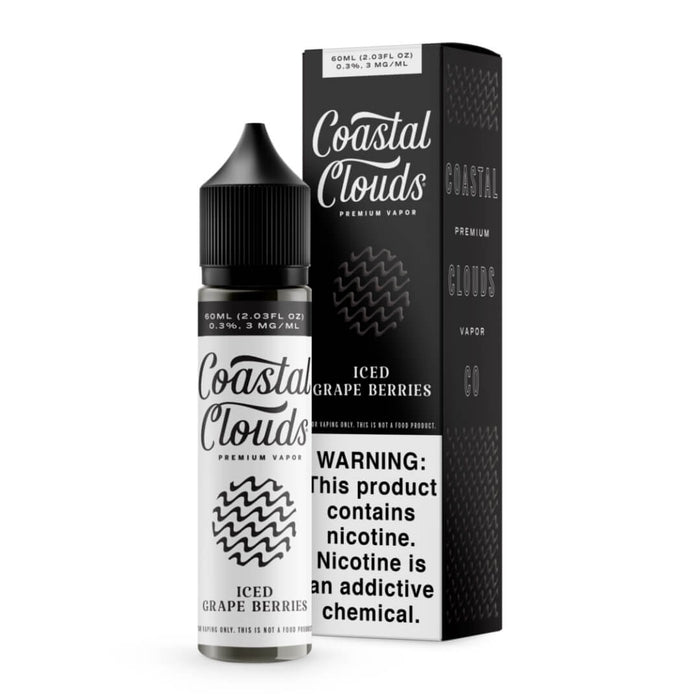 Coastal Clouds Iced Grape Berries eJuice - Cheap eJuice