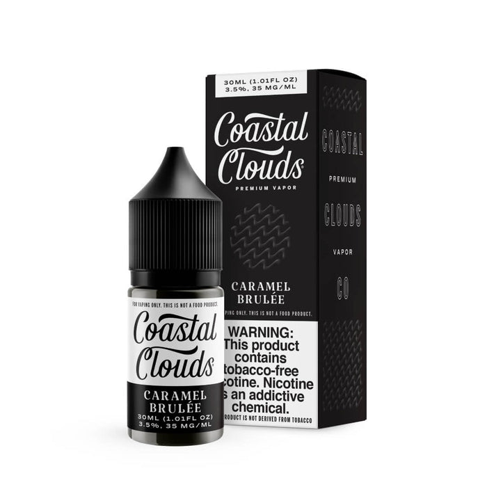 Coastal Clouds Salt Caramel Brulee eJuice - Cheap eJuice