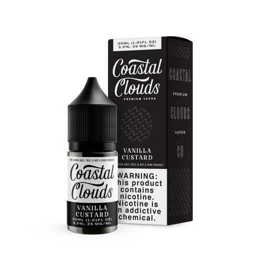 Coastal Clouds Salt Vanilla Custard eJuice - Cheap eJuice