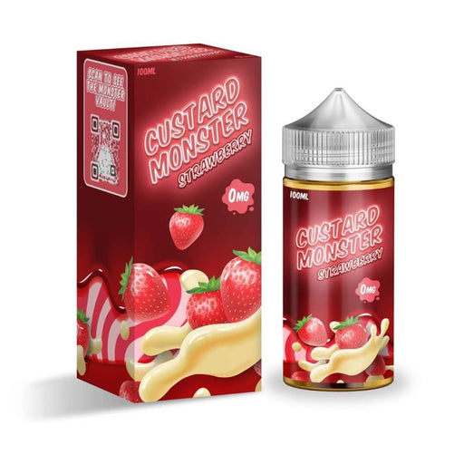 Custard Monster Strawberry eJuice - Cheap eJuice