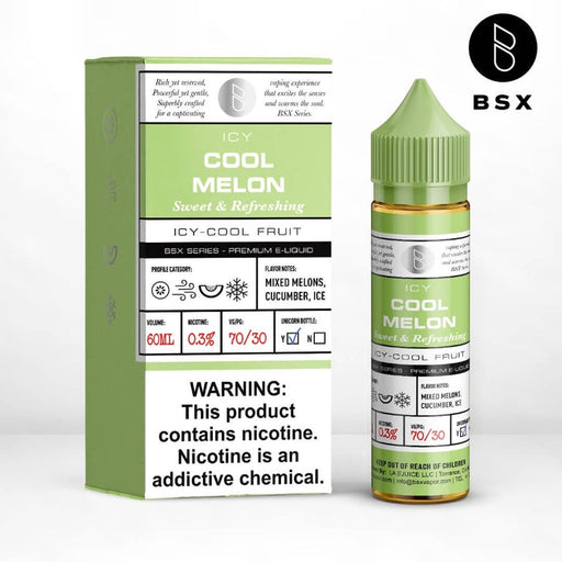 Glas BSX Cool Melon eJuice - Cheap eJuice