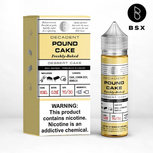 Glas BSX Pound Cake eJuice - Cheap eJuice