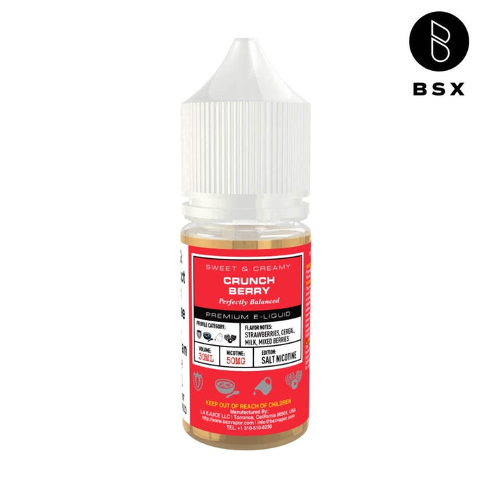 Glas BSX Salts Crunch Berry eJuice - Cheap eJuice