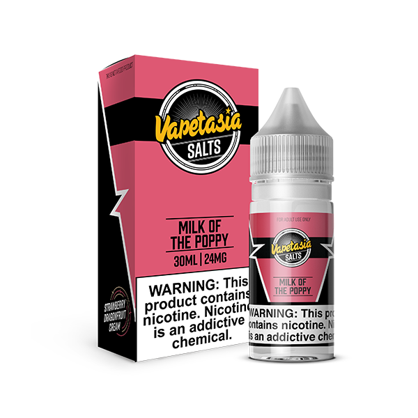 Vapetasia Salt Milk of the Poppy eJuice
