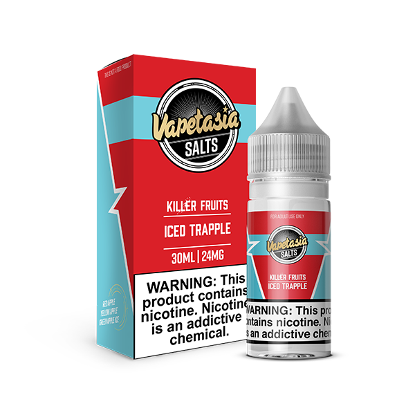 Vapetasia Killer Fruits Salt Iced Trapple eJuice