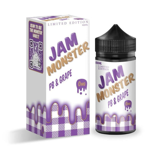 Jam Monster PB & Jam Grape eJuice - Cheap eJuice