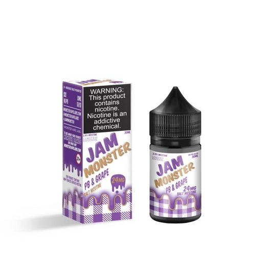 Jam Monster Salt PB & Jam Grape eJuice - Cheap eJuice