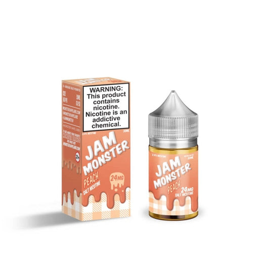 Jam Monster Salt Peach eJuice - Cheap eJuice