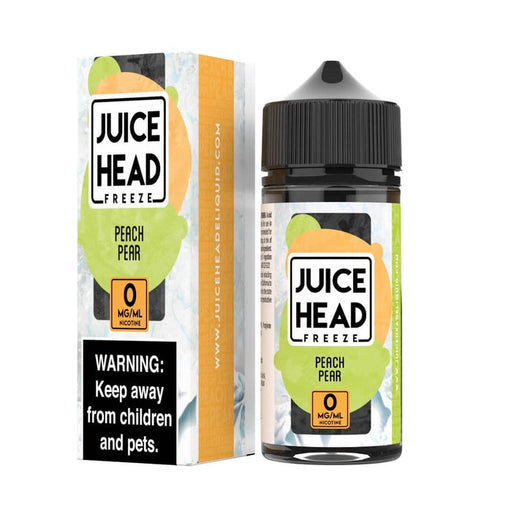 Juice Head Freeze Peach Pear eJuice - Cheap eJuice