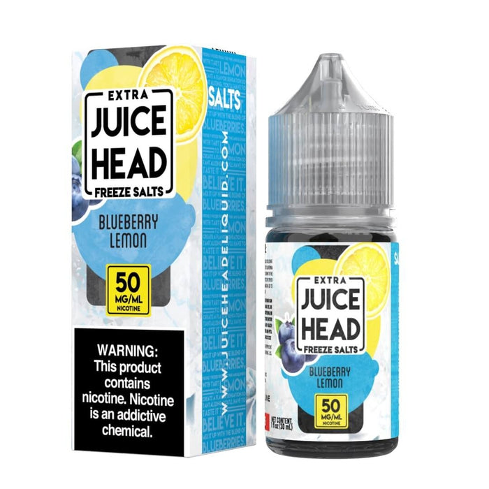 Juice Head Freeze Salt Blueberry Lemon eJuice - Cheap eJuice