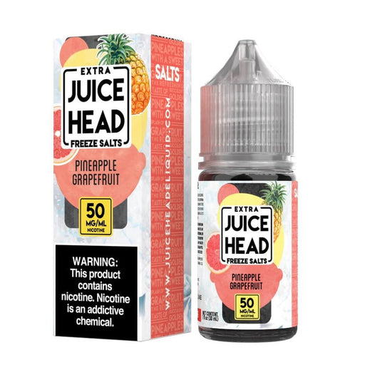 Juice Head Freeze Salt Pineapple Grapefruit eJuice - Cheap eJuice