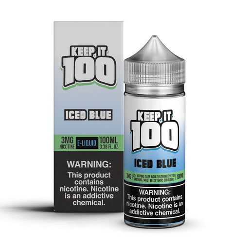 Keep It 100 Blue Iced eJuice - Cheap eJuice