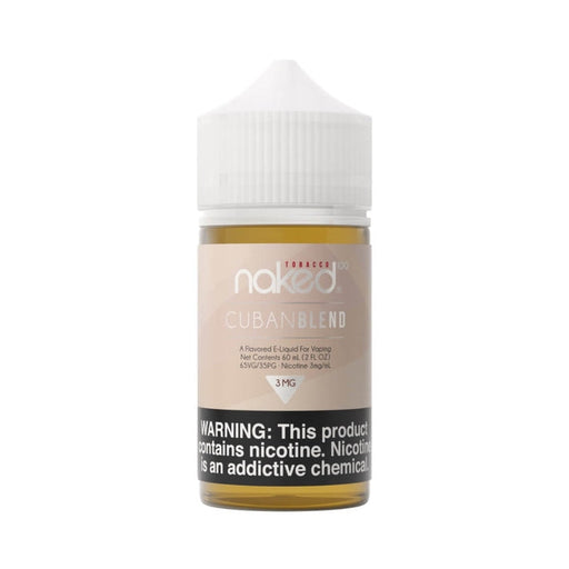 Naked 100 Tobacco Cuban Blend eJuice - Cheap eJuice
