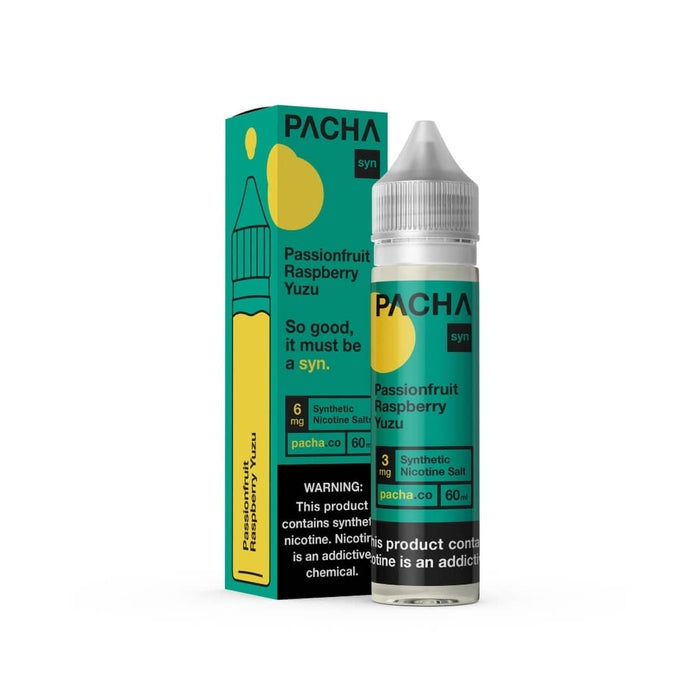 Pacha Syn Passion Fruit Raspberry Yuzu eJuice - Cheap eJuice
