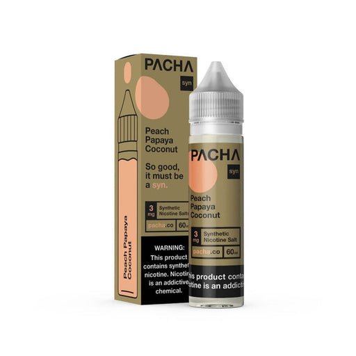 Pacha Syn Peach Papaya Coconut Cream eJuice - Cheap eJuice