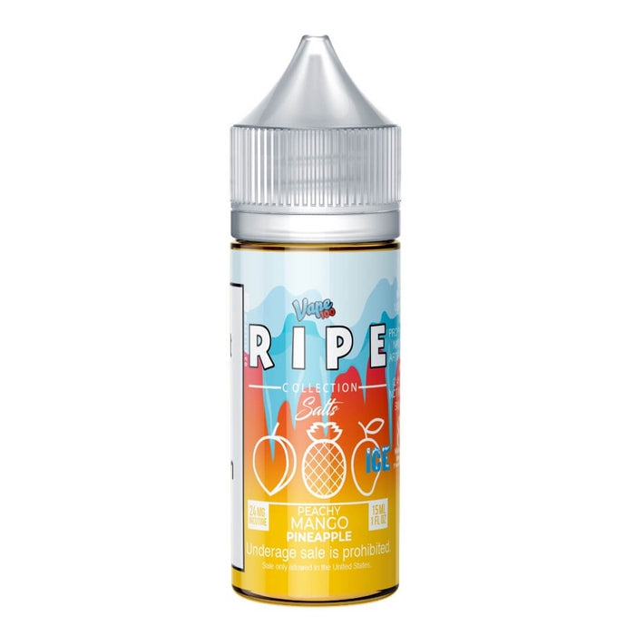 Ripe Collection Iced Salts Peachy Mango Pineapple - Cheap eJuice