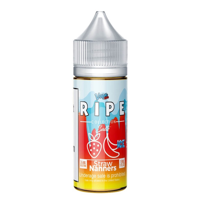 Ripe Collection Iced Salts Straw Nanners - Cheap eJuice