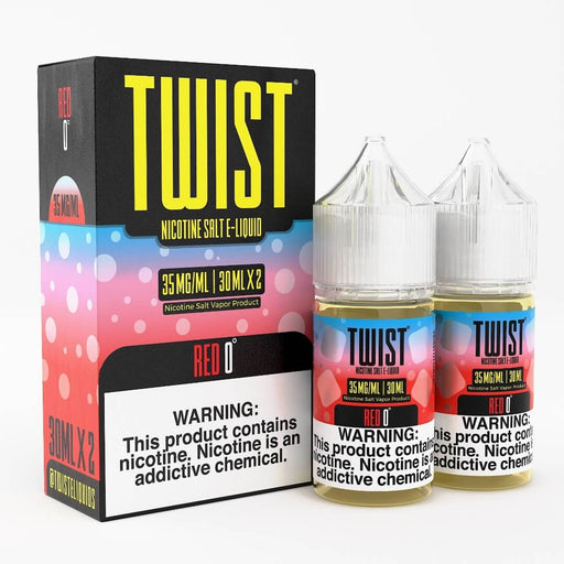 Twist e-Liquids Salt Red 0 eJuice - Cheap eJuice
