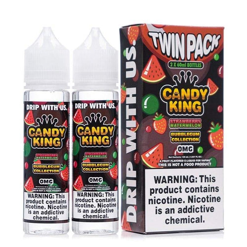 Candy King Bubblegum Collection Strawberry Watermelon Twin Pack
