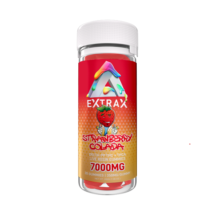 Delta Extrax Adios Blend Gummies 7000mg